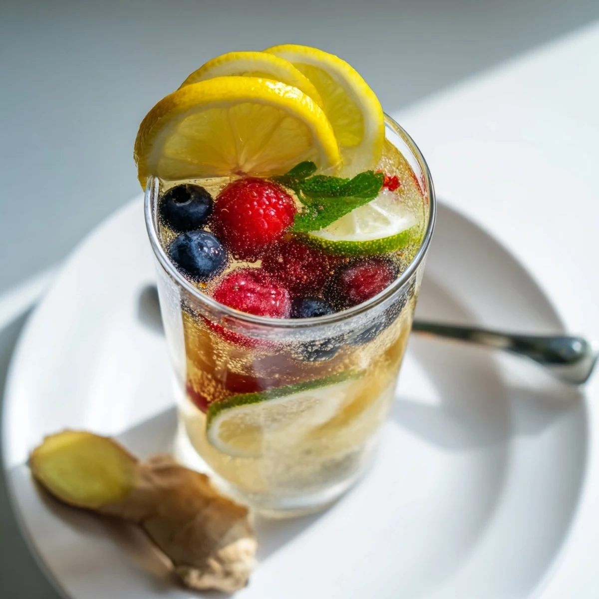 Homemade kombucha fermented drinks bursting with flavor and gentle fizz for summer gatherings.