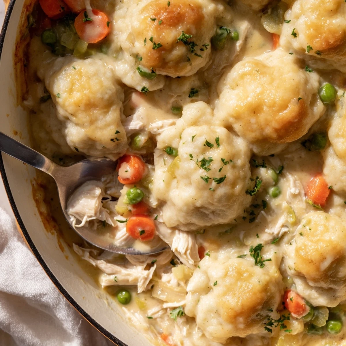 Chicken Dumplings Hearty Casserole