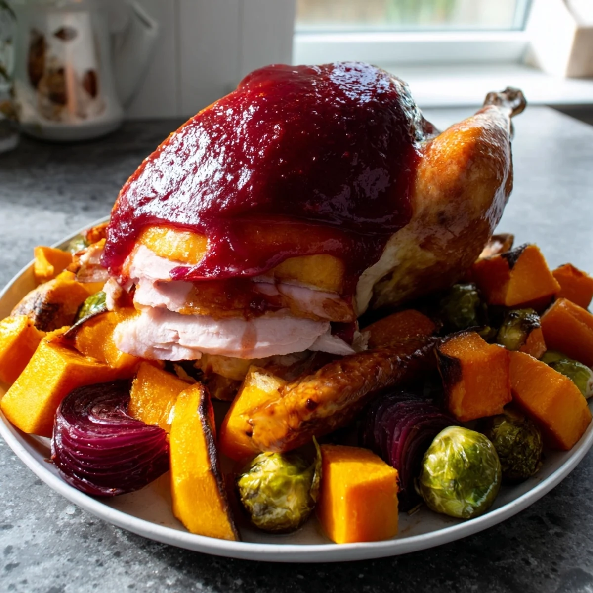 Sheet-Pan Roasted Turkey Breast