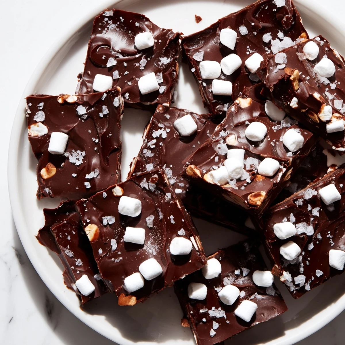 Easy Marshmallow Fudge