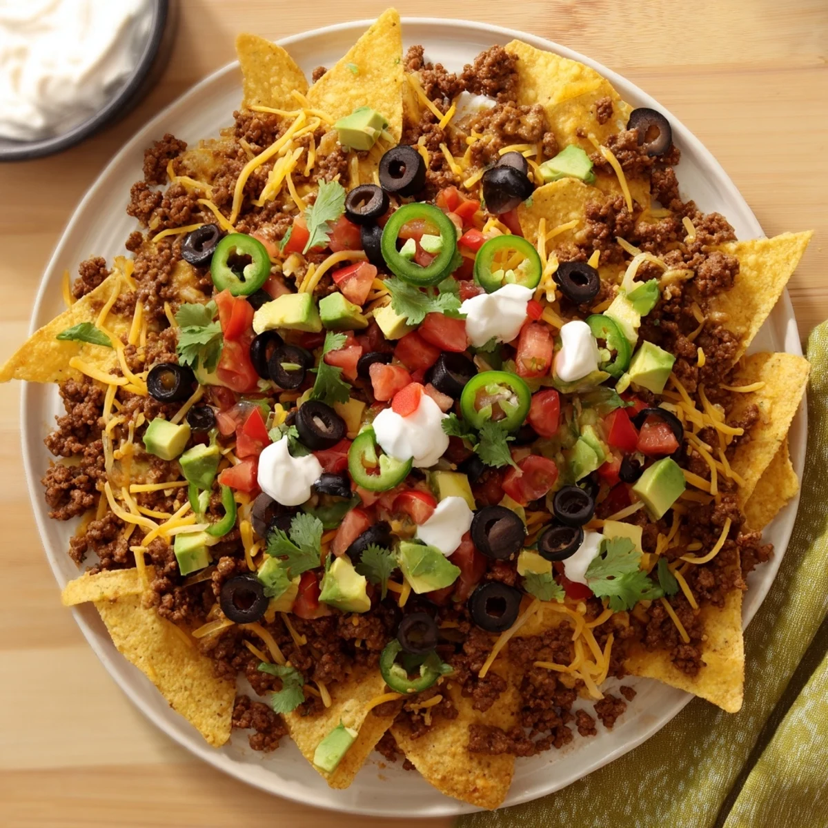 Sheet Pan Nachos Beef