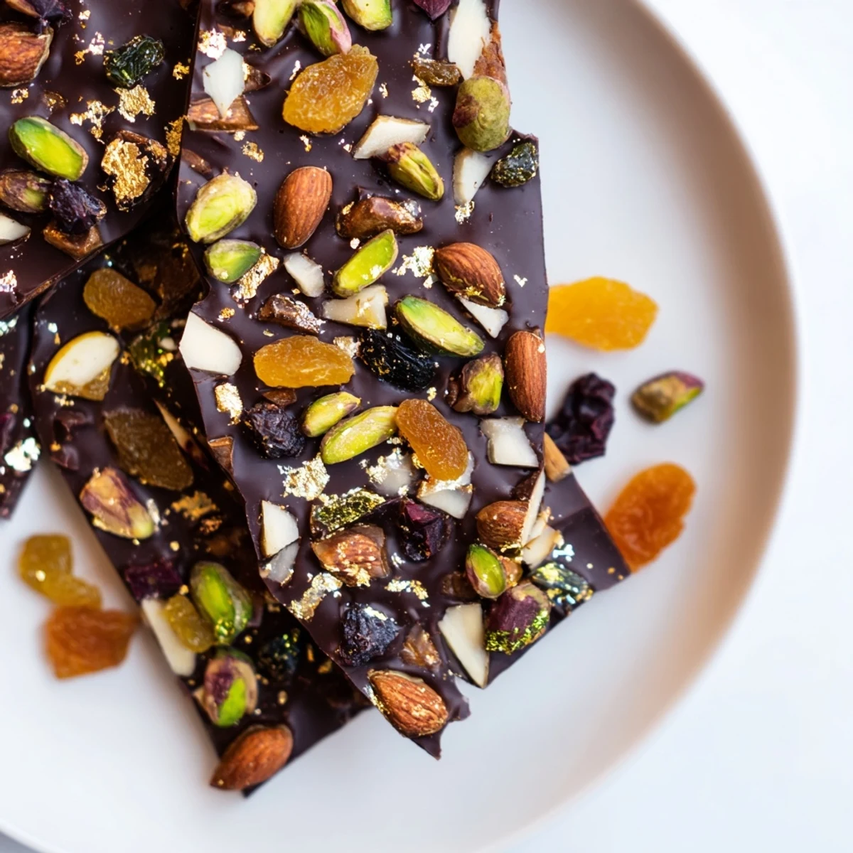 Simplified Dubai Chocolate Bark