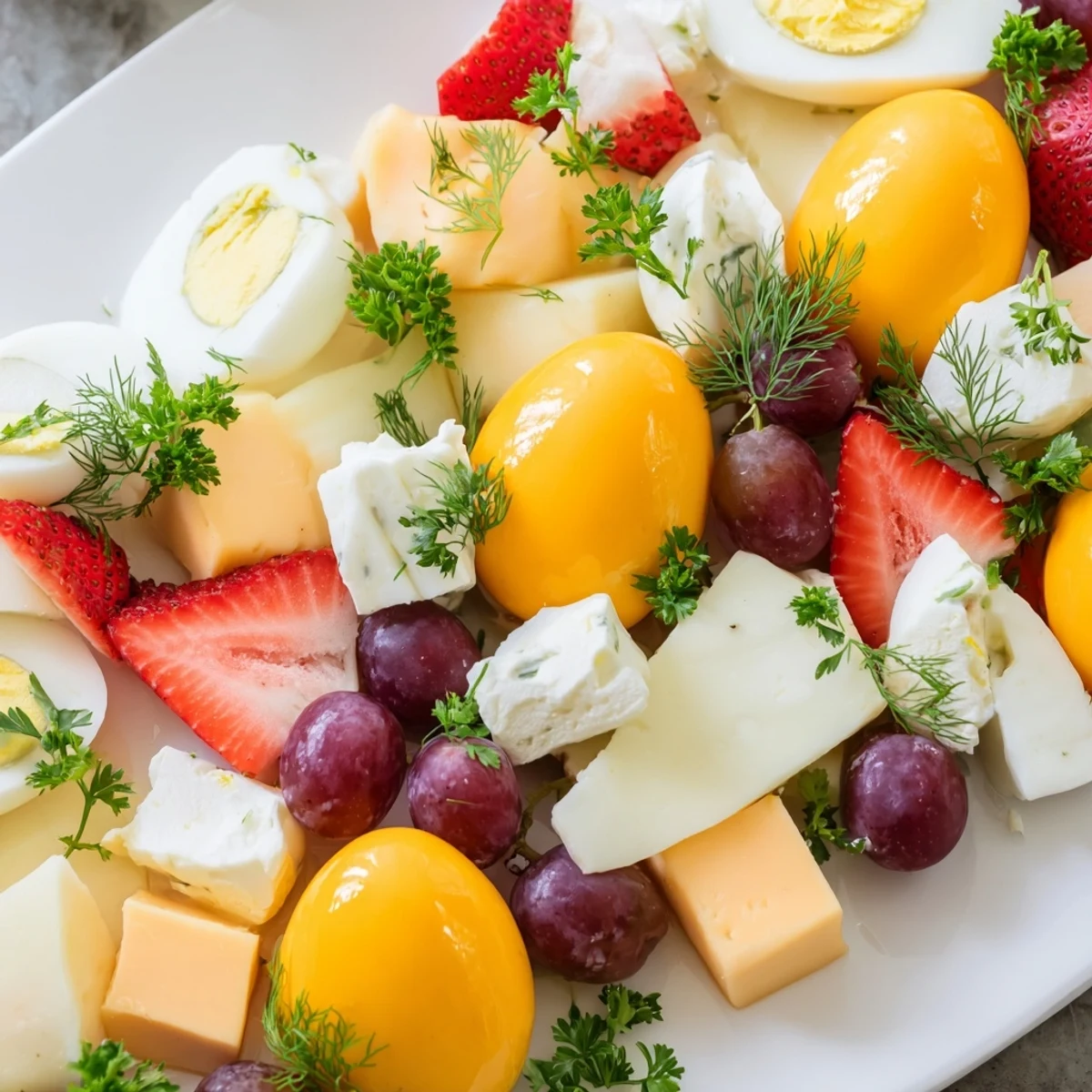 Easter egg-cellent brunch board