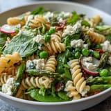 Spring Pasta Salad Lemon Radishes