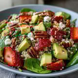 Strawberry Avocado Quinoa Salad
