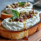 Whipped Ricotta Bruschetta
