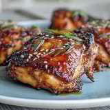 Soy Glazed Chicken Thighs
