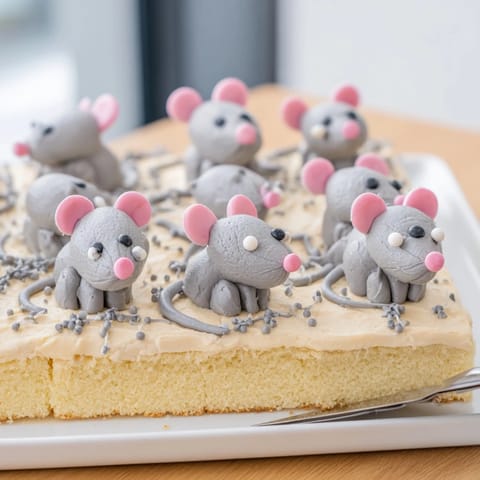 Rat Cake Birthday Sheet Bake