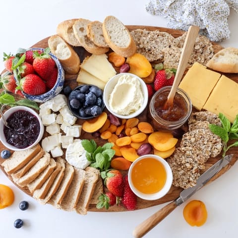 Jam Infused Brunch Board