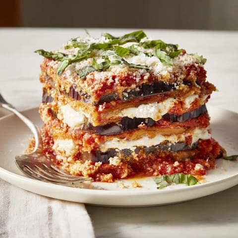 Eggplant Parmesan Italian Casserole