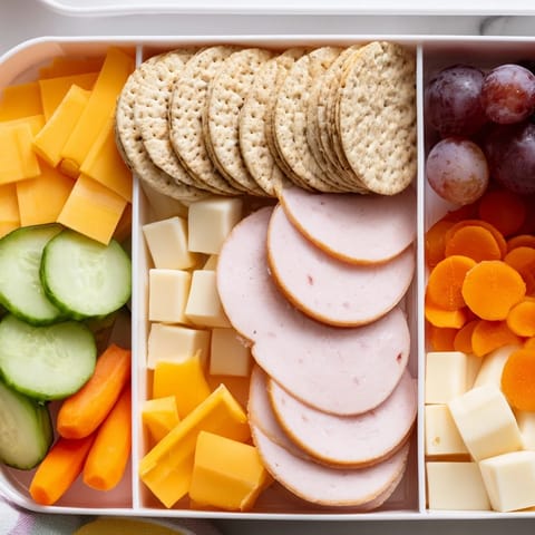 Customizable kid-friendly meats cheeses