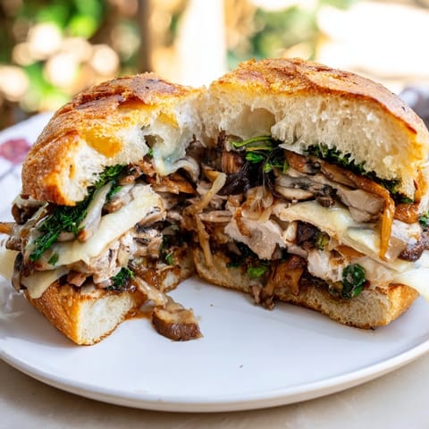 Roast Garlic Mushroom Thyme