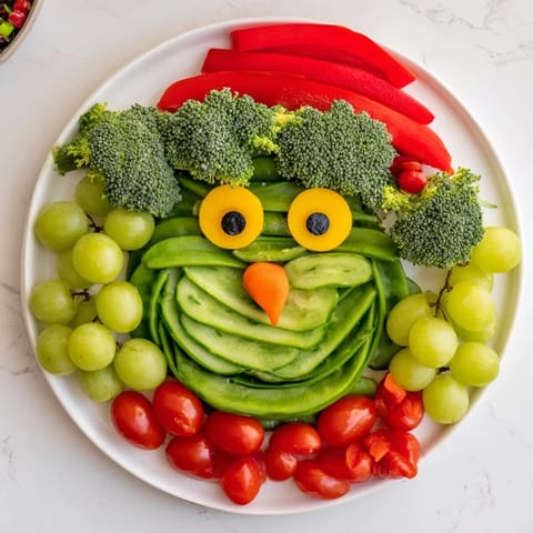 Savory Grinch Face Veggie
