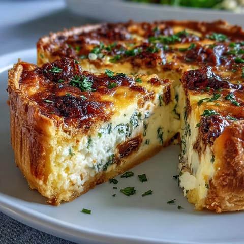 Spring Brunch Quiche Leeks