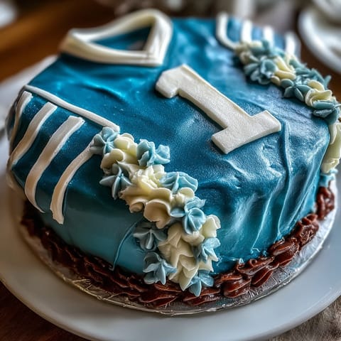Graduation Sports Jersey Cake