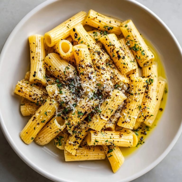 Tender pasta absorbs the savory bone broth, creating a delightful and collagen-rich meal.
