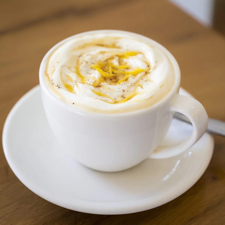 Savor the rich flavors of this unique Onion Latte with a hint of sweetness.  