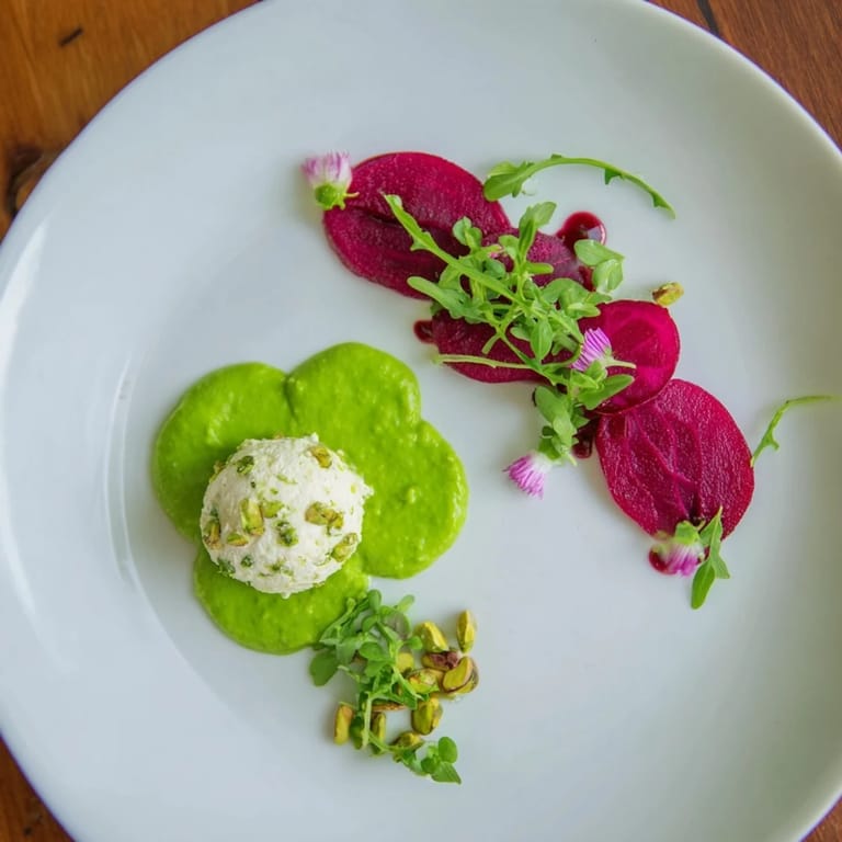 Three artfully arranged Lucky Clover Seasonal Starters featuring vivid colors and textures, ready to eat!