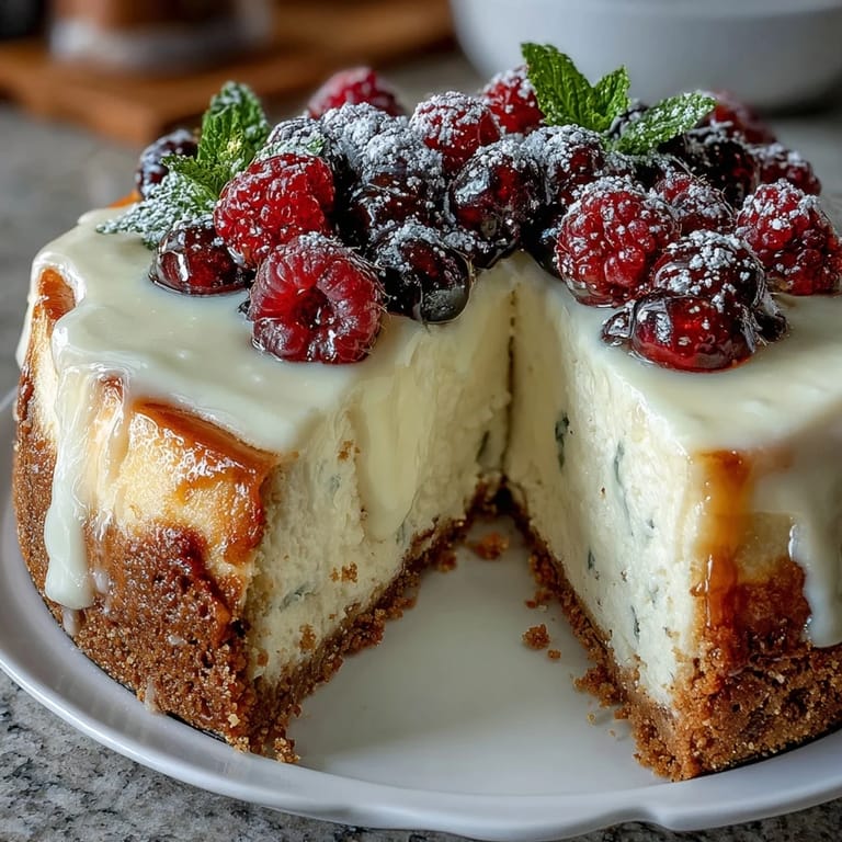 Creamy lemon cheesecake filling layered over buttery graham cracker crust in individual jars.